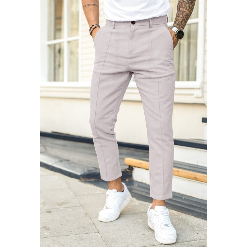 Men's Double Line Casual Trousers