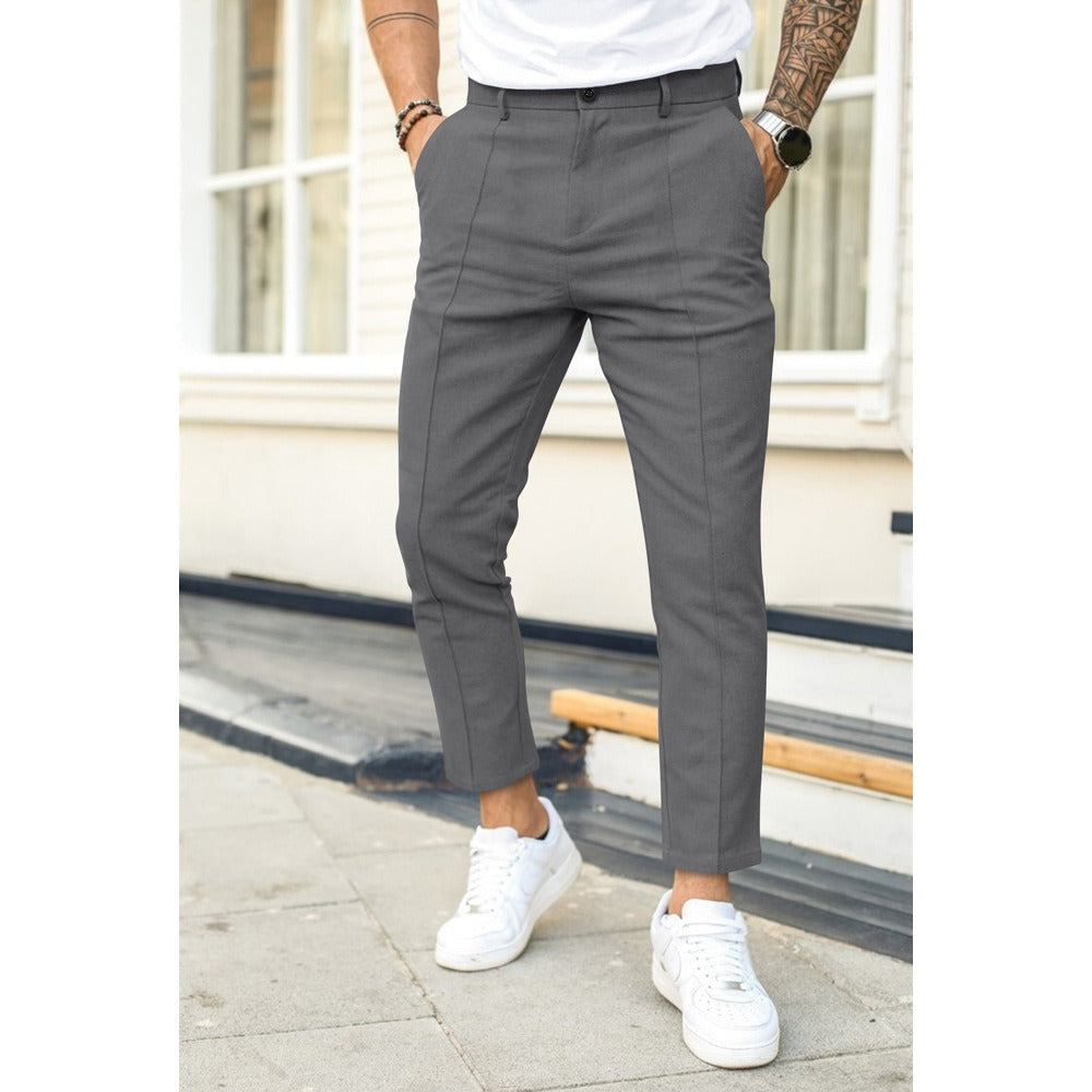 Men's Double Line Casual Trousers