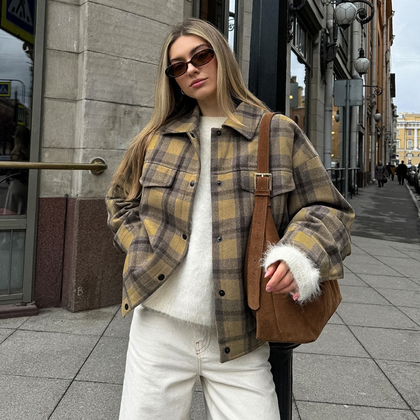 Checkered Retro Coat