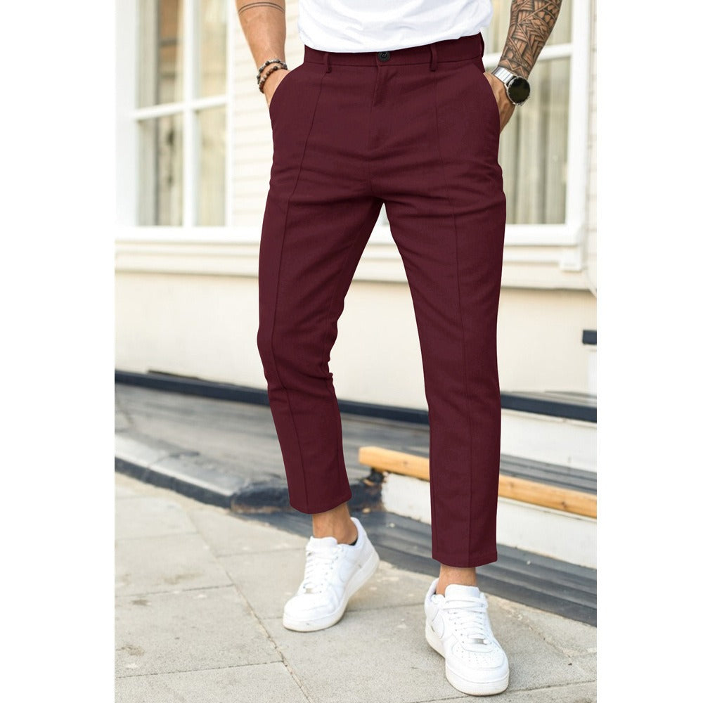 Men's Double Line Casual Trousers